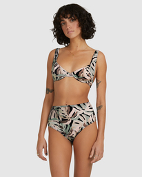 4 Kalluah High Retro Bikini Bottoms Black UBJX400198 Billabong