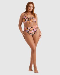 6 Copacabana Hi Maui Bikini Bottom Black UBJX400405 Billabong