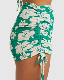 5 Rumbo Naomi Skirt Green UBJX400412 Billabong