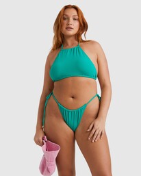 1 Sunkissed Bells Bikini Bottom Green UBJX400414 Billabong