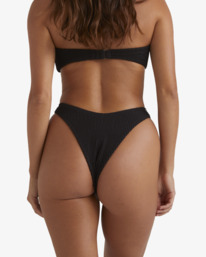 3 Summer High Skimpy Hike Bikini Bottom Black UBJX400433 Billabong