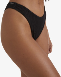 4 Summer High Skimpy Hike Bikini Bottom Black UBJX400433 Billabong