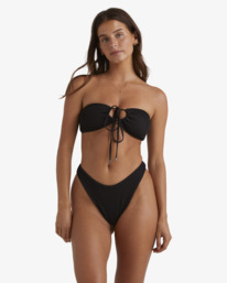 1 Summer High Skimpy Hike Bikini Bottom Black UBJX400433 Billabong