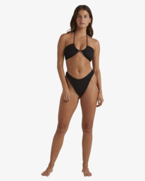5 Summer High Skimpy Hike Bikini Bottom Black UBJX400433 Billabong