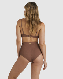 0 Summer High Avalon Bikini Bottom Brown UBJX400437 Billabong