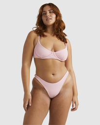 2 Sunkissed Hike Bikini Bottom Red UBJX400439 Billabong