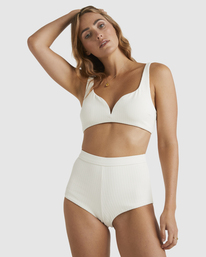 2 Sunrays Avalon Bikini Bottom White UBJX400451 Billabong