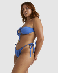 Terry Rib Bells - Low Waist Bikini Bottoms for Women  UBJX400452