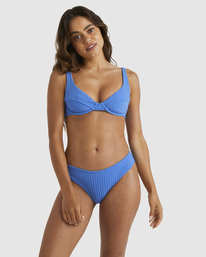 1 Terry Rib Bondi Bikini Bottom Blue UBJX400453 Billabong