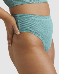 4 Summer High Hi Maui Bikini Bottom Green UBJX400458 Billabong