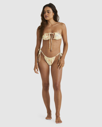 6 Kismet Bells Bikini Bottom Yellow UBJX400465 Billabong