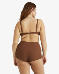 2 Sunrays Palma Short Bikini Bottoms Brown UBJX400481 Billabong