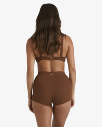 7 Sunrays Palma Short Bikini Bottoms Brown UBJX400481 Billabong