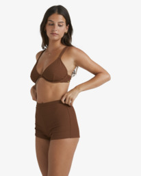 8 Sunrays Palma Short Bikini Bottoms Brown UBJX400481 Billabong