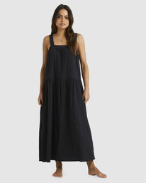 0 Sun Chasers Maxi Dress Black UBJX600152 Billabong