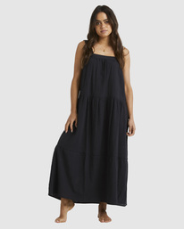 4 Sun Chasers Maxi Dress Black UBJX600152 Billabong