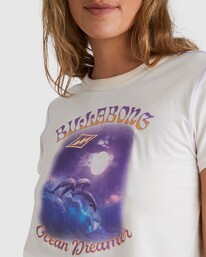 3 Dolphin Dreams T-Shirt White UBJZT00301 Billabong