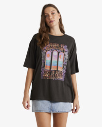 1 Kissed By Moonlight T-Shirt Black UBJZT00308 Billabong
