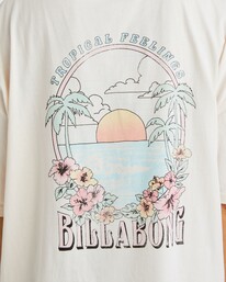 3 Tropical Feels T-Shirt White UBJZT00321 Billabong