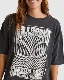 3 Energetic Love T-Shirt Black UBJZT00338 Billabong