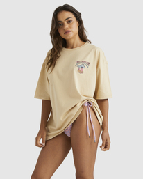 1 Land Of The Third Eye T-Shirt Beige UBJZT00354 Billabong