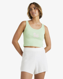 0 Dreamy Sunshine Crop Tank Green UBJZT00391 Billabong