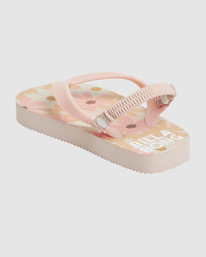 1 Girls 0-5 Little Daisy Thong Pink UBOL100005 Billabong