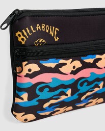 2 GROMS SMALL PENCIL CASE Red UBTAA00116 Billabong