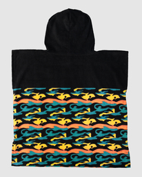 1 GROMS SUNSET PONCHO Red UBTAA00117 Billabong