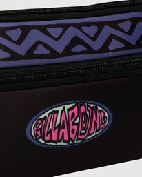 3 Groms Small Pencil Case Black UBTAA00119 Billabong