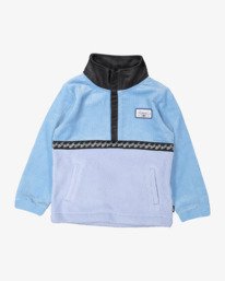 3 Boy's (2-7) Space Cow Half-Zip Pullover Blue UBTFT00104 Billabong