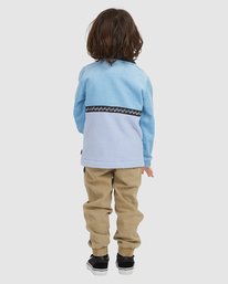 billabong, Boy's (2-7) Space Cow Half-Zip Pullover, DUSTY BLUE (dyb) SPACE COW UBTFT00104