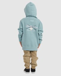 billabong, Boy's (2-7) Bong Days Pop Pullover Hoodie, LIGHT MARINE (ble0) BONG DAYS POP HOOD UBTFT00108