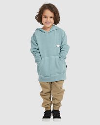 billabong, Boy's (2-7) Bong Days Pop Pullover Hoodie, LIGHT MARINE (ble0) BONG DAYS POP HOOD UBTFT00108