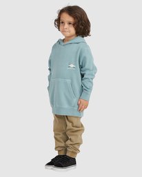 2 Boy's (2-7) Bong Days Pop Pullover Hoodie Blue UBTFT00108 Billabong