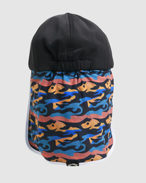1 GROMS SUNSET LEGIONAIRE HAT Red UBTHA00149 Billabong