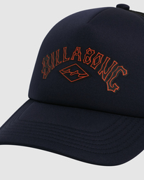 2 Groms Arch Wave Trucker Cap Blue UBTHA00150 Billabong