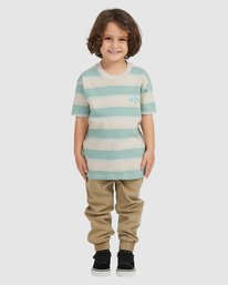 billabong, Boy's (2-7) Groms Hector Short Sleeve T-Shirt, CHINO (chi) GROMS HECTOR CREW UBTKT00101