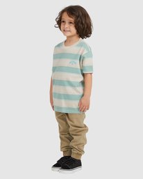 1 Boy's (2-7) Groms Hector Short Sleeve T-Shirt Beige UBTKT00101 Billabong