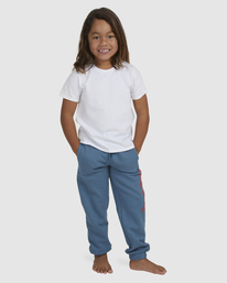 0 Boy's (2-7) Team Elasticized Pants Blue UBTNP00106 Billabong