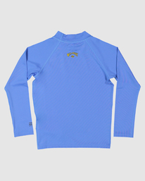 4 GROMS STRAYA RF LS Blue UBTWR03002 Billabong