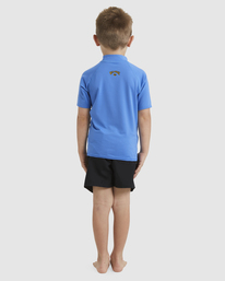 2 GROMS STRAYA RF SS Blue UBTWR03003 Billabong