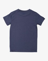 4 Boy's (2-7) Groms Diamond Wave Short Sleeve T-Shirt Blue UBTZT00117 Billabong