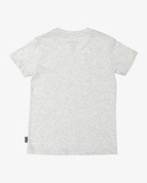4 Boy's (2-7) Groms Diamond Wave Short Sleeve T-Shirt Grey UBTZT00117 Billabong