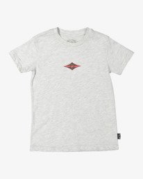 3 Boy's (2-7) Groms Diamond Wave Short Sleeve T-Shirt Grey UBTZT00117 Billabong