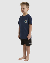 1 Boys 2-7 Flame T-Shirt Blue UBTZT00162 Billabong
