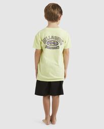 2 Boys 0-7 Vintage Arch T-Shirt Green UBTZT00164 Billabong