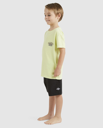 1 Boys 0-7 Vintage Arch T-Shirt Green UBTZT00164 Billabong
