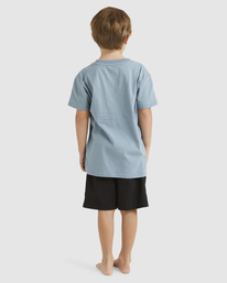 2 Boys 0-7 Bubble T-Shirt Blue UBTZT00165 Billabong