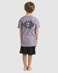 2 Boys 0-7 Tribe Core T-Shirt Purple UBTZT00166 Billabong